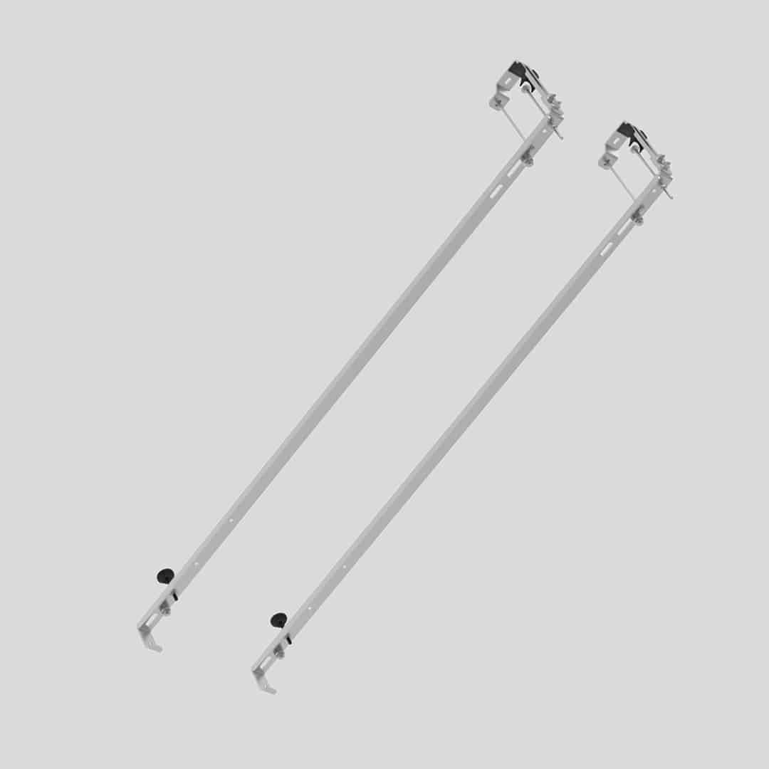 Kit de fixation réglable, panneau solaire balcon